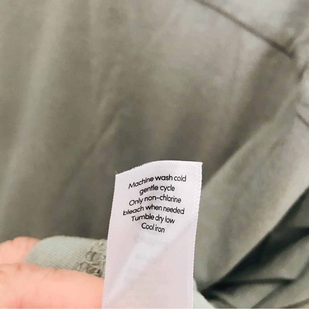 Athleta Central Teeshirt Dress Light Green Soft Lightweight Ruched Small - Picture 11 of 12